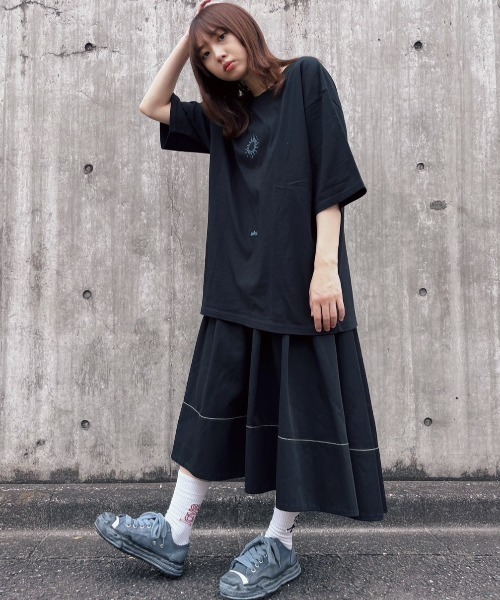 【新品未使用 アルチビオ】機能素材薄手トレーナー48号 ZOZOTOWN限定】LHP×Yuria Kizaki/Organic cotton【soleil】print