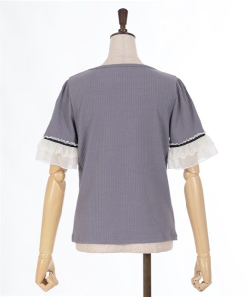 axes femme（アクシーズファム）の「ブロッキングカットソー（Tシャツ/カットソー・レディース・ピンク/グレー/ブラック・FREE）」の15枚目の写真