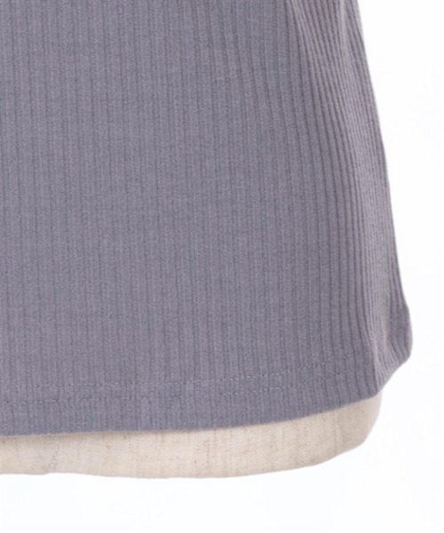 axes femme（アクシーズファム）の「ブロッキングカットソー（Tシャツ/カットソー・レディース・ピンク/グレー/ブラック・FREE）」の17枚目の写真