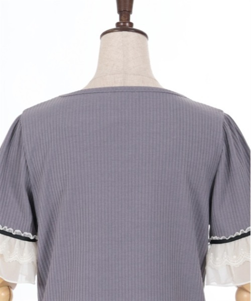 axes femme（アクシーズファム）の「ブロッキングカットソー（Tシャツ/カットソー・レディース・ピンク/グレー/ブラック・FREE）」の19枚目の写真