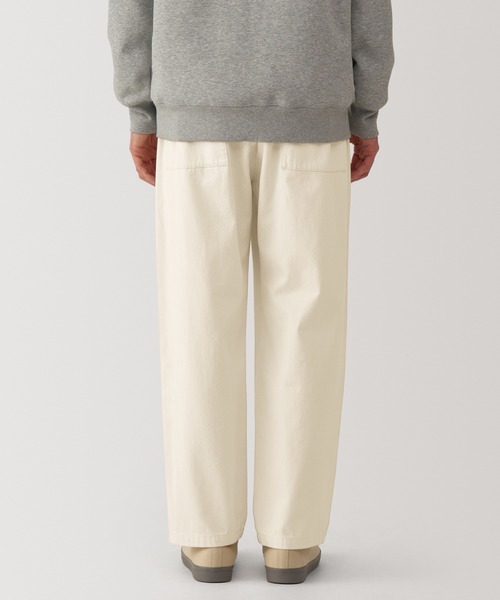 無印良品（ムジルシリョウヒン）の「紳士　洗いざらしデニムイージーパンツ　生成（デニムパンツ・メンズ・キナリ・S/M/L/XL）」の4枚目の写真