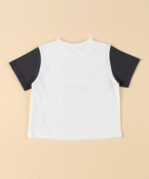 COMME CA ISM(コムサイズム)の「グラフィックプリント 半袖Tシャツ(ベビーサイズ)(その他ベビー用品・キッズ・ラベンダー/ミント/ネイビー系/ホワイト系・80-90cm)」の9枚目の写真
