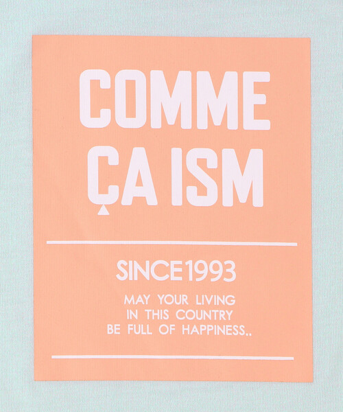 COMME CA ISM(コムサイズム)の「グラフィックプリント 半袖Tシャツ(ベビーサイズ)(その他ベビー用品・キッズ・ラベンダー/ミント/ネイビー系/ホワイト系・80-90cm)」の16枚目の写真
