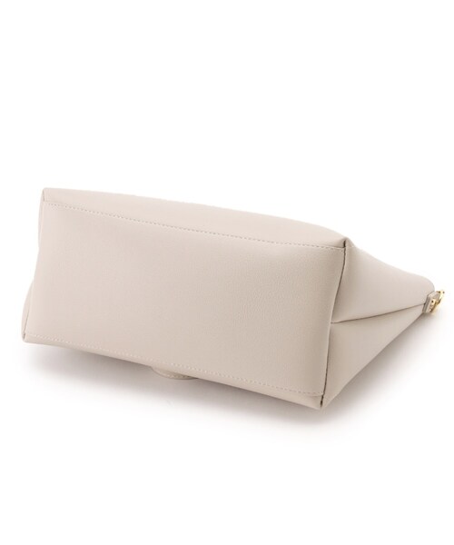 SHOO・LA・RUE（シューラルー）の「◆【軽量／2WAY】前後ポケットトートバッグ（トートバッグ・レディース・グレー/ブラック/ベージュ系4・00）」の8枚目の写真