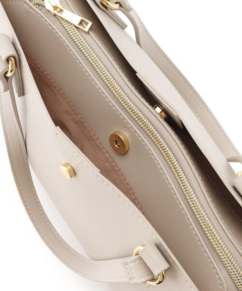 SHOO・LA・RUE（シューラルー）の「◆【軽量／2WAY】前後ポケットトートバッグ（トートバッグ・レディース・グレー/ブラック/ベージュ系4・00）」の13枚目の写真