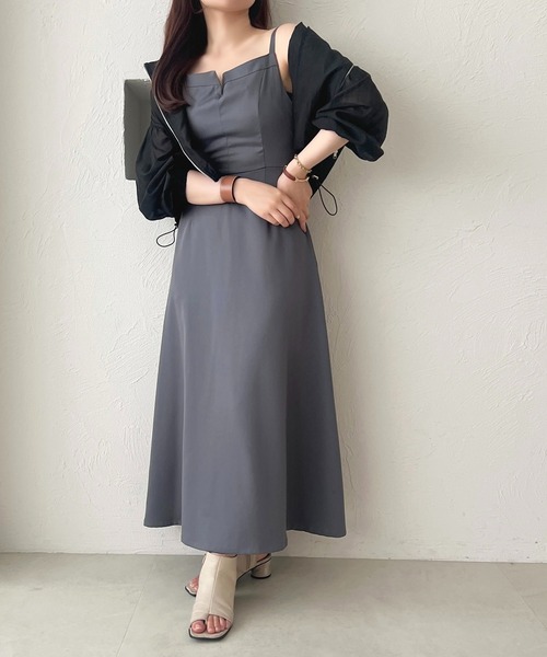 apres jour(アプレジュール)の「【apres jour mimi】WZIPシアーパーカー【ZOZOTOWN限定アイテム】(パーカー・レディース・ミント/ブラック/グレイッシュベージュ/アイボリー・X-LARGE/フリー)」の5枚目の写真