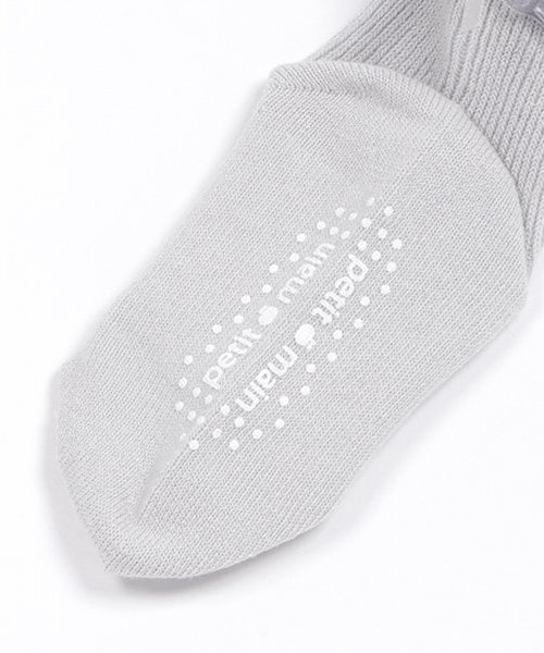 petit main（プティマイン）の「オーガンジーフリルソックス（ソックス/靴下・キッズ・ライトグレー/オフホワイト/ネイビー・S/M/L/SS）」の6枚目の写真