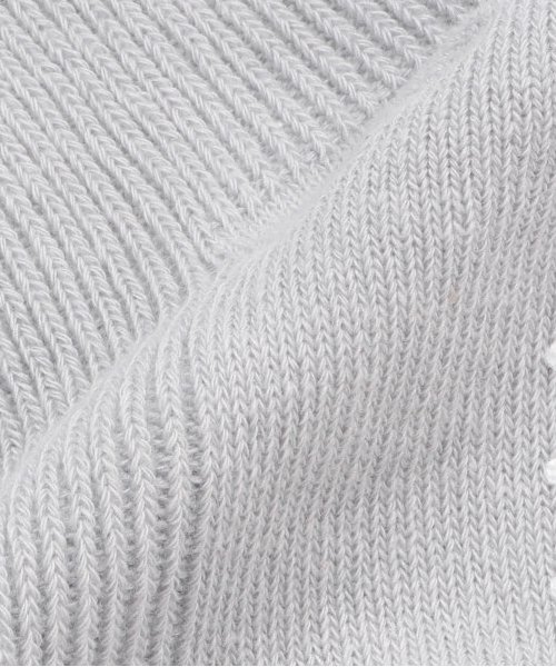 petit main（プティマイン）の「オーガンジーフリルソックス（ソックス/靴下・キッズ・ライトグレー/オフホワイト/ネイビー・S/M/L/SS）」の8枚目の写真