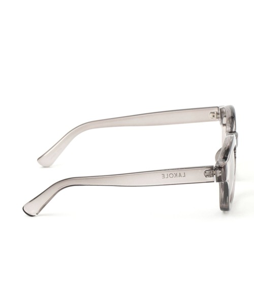 LAKOLE(ラコレ)の「ワイドフレームボストンサングラス / 129509(サングラス・レディース・カーキ/グレー/ベージュ・FREE)」の5枚目の写真