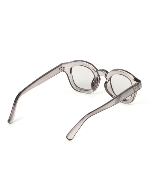 LAKOLE(ラコレ)の「ワイドフレームボストンサングラス / 129509(サングラス・レディース・カーキ/グレー/ベージュ・FREE)」の6枚目の写真