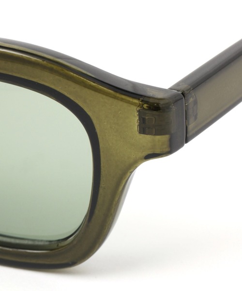 LAKOLE(ラコレ)の「ワイドフレームボストンサングラス / 129509(サングラス・レディース・カーキ/グレー/ベージュ・FREE)」の11枚目の写真