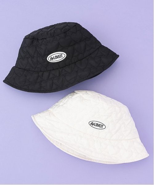 by LOVEiT（バイラビット）の「バケットハット（ハット・キッズ・オフホワイト/ブラック・M/L）」の7枚目の写真