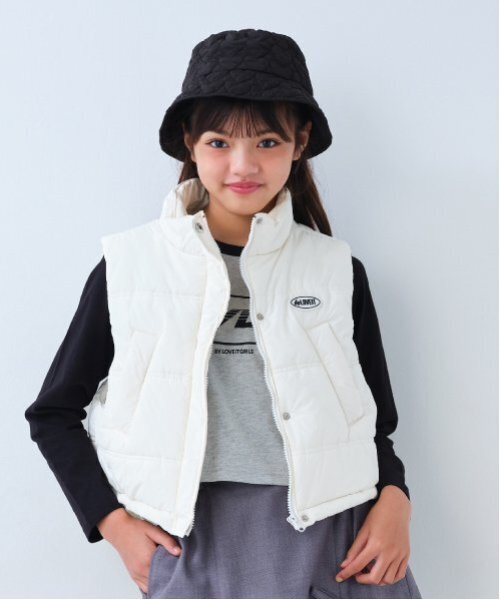 by LOVEiT（バイラビット）の「バケットハット（ハット・キッズ・オフホワイト/ブラック・M/L）」の9枚目の写真