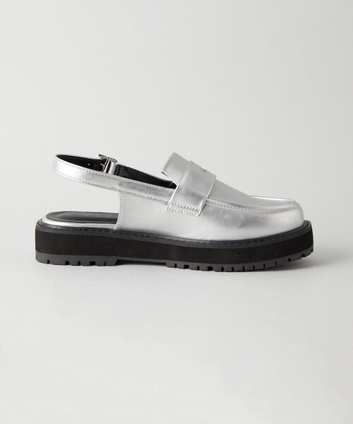 CITEN（シテン）の「＜CITEN＞ ボリュームソール バックルベルト ローファー（ローファー・レディース・ブラック/シルバー・S/M/L）」の22枚目の写真