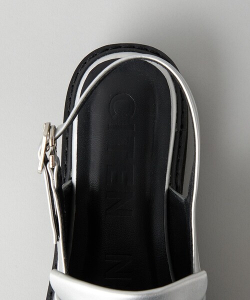 CITEN（シテン）の「＜CITEN＞ ボリュームソール バックルベルト ローファー（ローファー・レディース・ブラック/シルバー・S/M/L）」の12枚目の写真