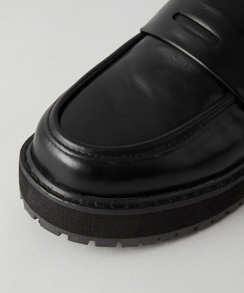 CITEN（シテン）の「＜CITEN＞ ボリュームソール バックルベルト ローファー（ローファー・レディース・ブラック/シルバー・S/M/L）」の13枚目の写真
