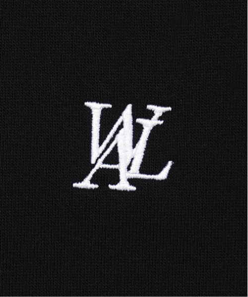 WOOALONG Signature soft slim line t-shirt / ウアロン