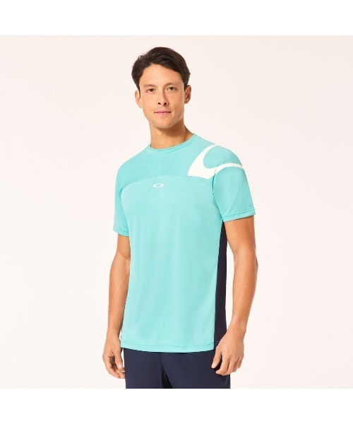OAKLEY(オークリー)の「オークリー ENHANCE TECH COLD SS CREW 2.0 /Tシャツ/ TRAINING スポーツ・トレーニング/ OAKLEY(Tシャツ/カットソー・メンズ・ホワイト/ライトブルー/ブラック/ネイビー・S/XL/M/L)」の3枚目の写真