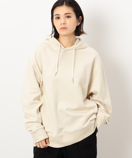 Purple&Yellow（パープルアンドイエロー）の「パネルチェックプルオーバーパーカ（パーカー・メンズ・アイボリー/ブラック・SMALL/MEDIUM/LARGE）」の10枚目の写真