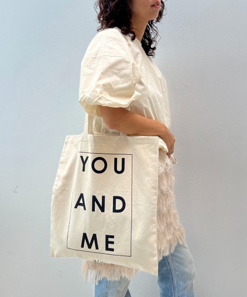 y/m（イム）の「YOU AND MEトートBAG（トートバッグ・レディース・ブラック/オフホワイト/グレー・FREE）」の12枚目の写真