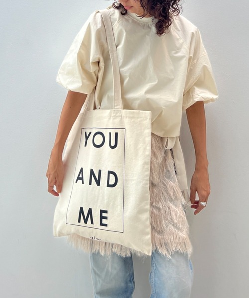 y/m（イム）の「YOU AND MEトートBAG（トートバッグ・レディース・ブラック/オフホワイト/グレー・FREE）」の11枚目の写真