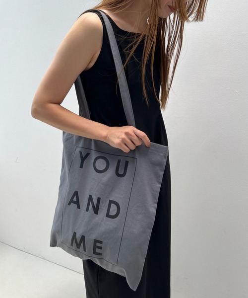 y/m（イム）の「YOU AND MEトートBAG（トートバッグ・レディース・ブラック/オフホワイト/グレー・FREE）」の18枚目の写真