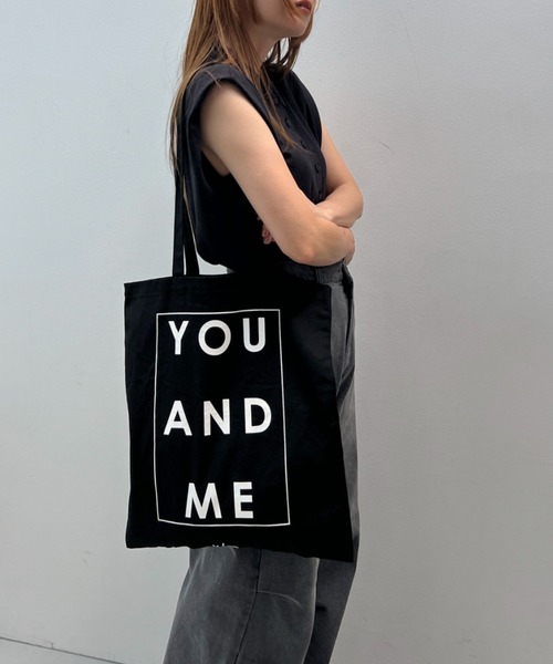 y/m（イム）の「YOU AND MEトートBAG（トートバッグ・レディース・ブラック/オフホワイト/グレー・FREE）」の14枚目の写真