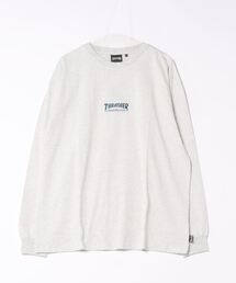 【THRASHER/スラッシャー】ヘビーウェイト　バックプリント 袖プリント ロンT