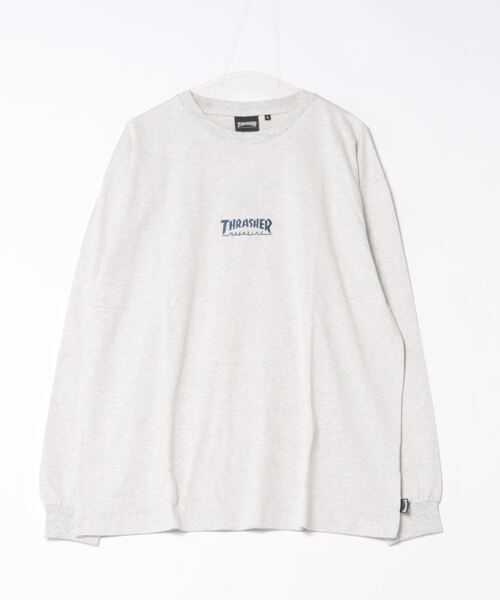 THRASHER（スラッシャー）の「【THRASHER/スラッシャー】ヘビーウェイト　バックプリント 袖プリント ロンT（Tシャツ/カットソー・メンズ・ホワイト系その他/グリーン系その他2/ブラック系その他/ホワイト系その他2/ブラック系その他2/グレー系その他・LARGE/MEDIUM）」の5枚目の写真