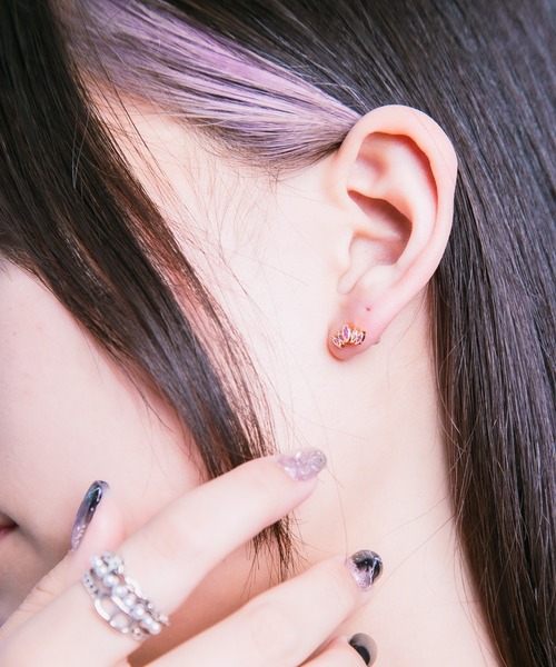 金属アレルギー対応】【Os】オズ オーロラ18Gボディピアス/ サージカル