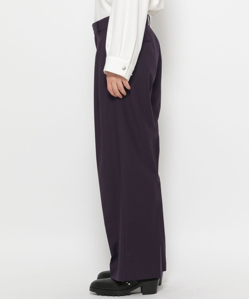 HARE（ハレ）の「【SET UP対応】2タックワイドトラウザー(HARE)（スラックス・メンズ・ブラック系その他/ブラック/ブラック系その他2/レッド/パープル・SMALL/MEDIUM）」の21枚目の写真
