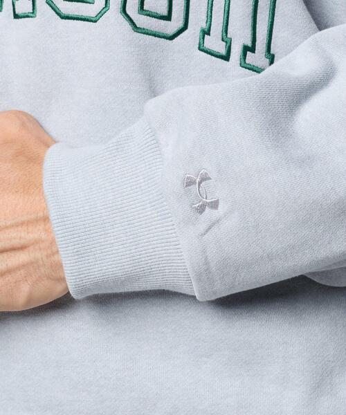 UNDER ARMOUR(アンダーアーマー)の「UAアイコン ヘビーウェイト テリー オーバーサイズ クルー(ライフスタイル/メンズ)(スウェット・メンズ・グレー・M/S/XL/3XL/L/2XL)」の13枚目の写真