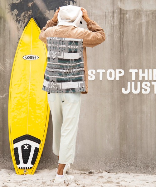 Kahiko（カヒコ）の「【Kahiko】SURF＆Palms カリッサMEN'Sジャケット（その他アウター・メンズ・ブルー/カーキ/ベージュ/ホワイト/アイボリー/チャコール/ブラウン/グリーン・FREE）」の19枚目の写真