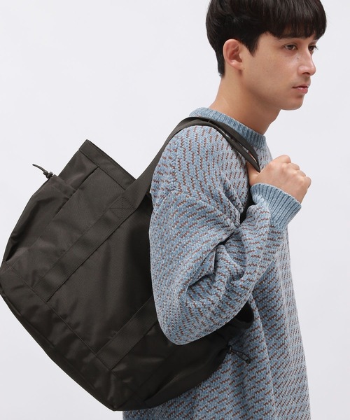 LAKOLE（ラコレ）の「ポリエステルビッグトートバッグ / 141814（トートバッグ・メンズ・ブラック/グレー・FREE）」の5枚目の写真