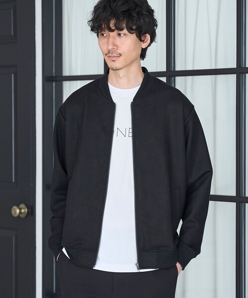 セール】フェイクスエードブルゾン（ブルゾン）｜RONEL（ロネル）の  