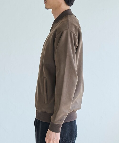 RONEL(ロネル)の「フェイクスエードブルゾン(ブルゾン・メンズ・ブラック/ダークブラウン・M/L)」の19枚目の写真