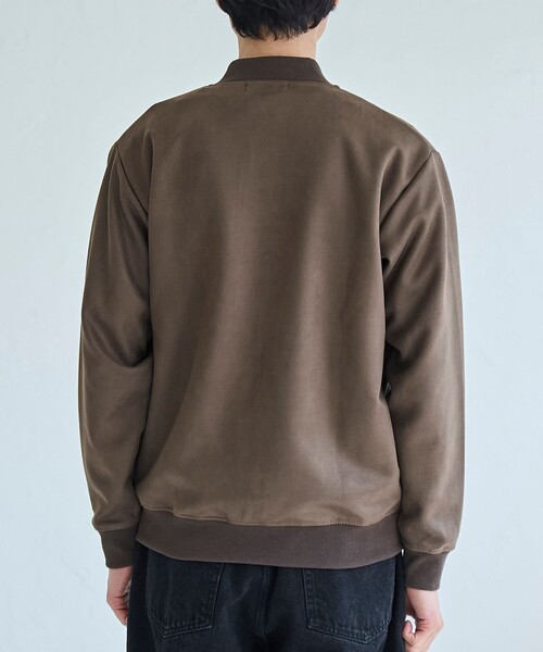 RONEL(ロネル)の「フェイクスエードブルゾン(ブルゾン・メンズ・ブラック/ダークブラウン・M/L)」の20枚目の写真