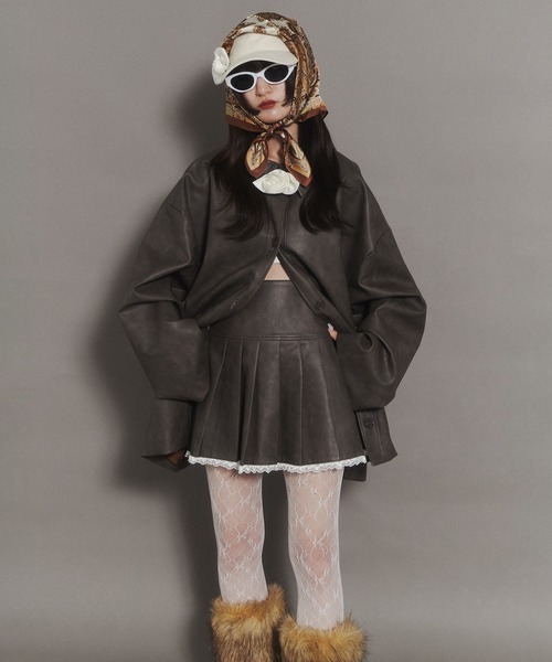 WC（ダブル シー）の「アソート柄スカーフ（バンダナ/スカーフ・レディース・ブラウン/ネイビー・FREE）」の19枚目の写真