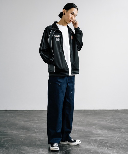 【セール】ダブルニーツイルワイドパンツ（その他パンツ）｜Rocky Monroe（ロッキーモンロー）