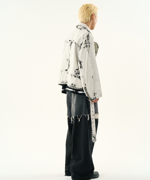 DISCOVERED（ディスカバード）の「DISCOVERED BLACK BLEACH W RIDERS