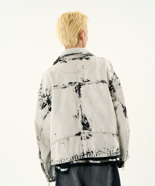 DISCOVERED（ディスカバード）の「DISCOVERED BLACK BLEACH W RIDERS