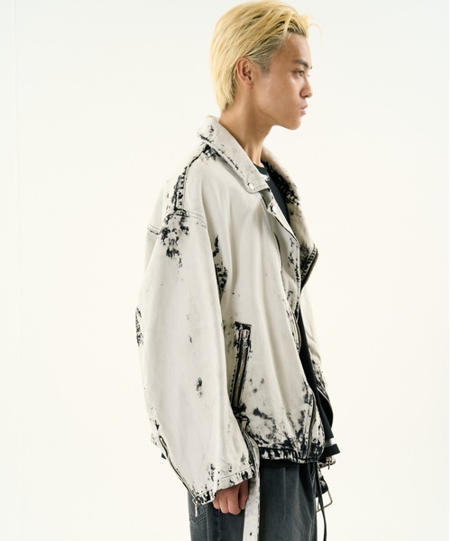 DISCOVERED（ディスカバード）の「DISCOVERED BLACK BLEACH W RIDERS