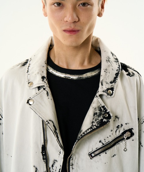 DISCOVERED（ディスカバード）の「DISCOVERED BLACK BLEACH W RIDERS