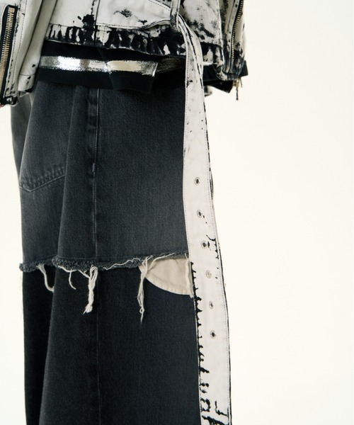 DISCOVERED（ディスカバード）の「DISCOVERED BLACK BLEACH W RIDERS