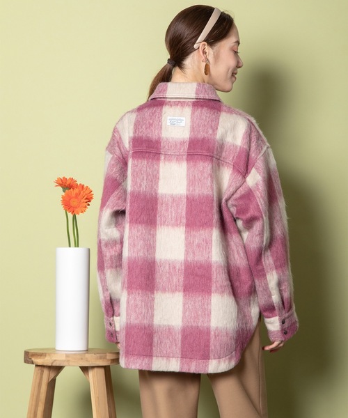 RESPEC（リスペック）の「シャギーブロックチェック CPOシャツ