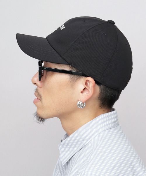 A.M.S.（エーエムエス）の「デコピン刺繍 ポリツイルキャップ 深め（キャップ・メンズ・ブルー/ブラック・FREE）」の20枚目の写真