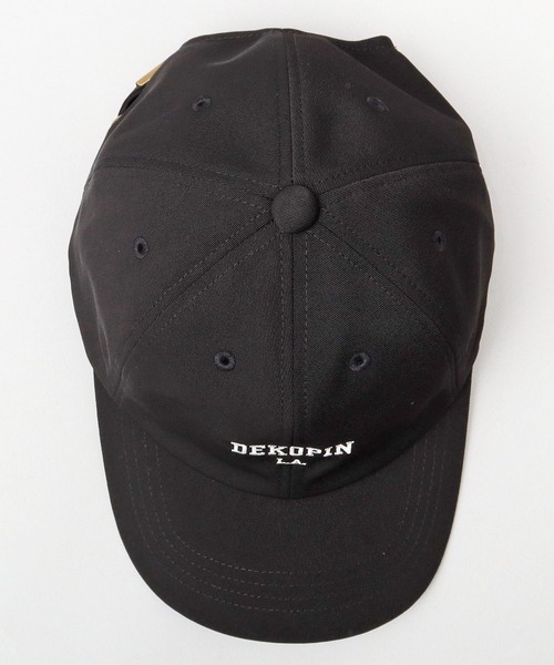A.M.S.（エーエムエス）の「デコピン刺繍 ポリツイルキャップ 深め（キャップ・メンズ・ブルー/ブラック・FREE）」の19枚目の写真