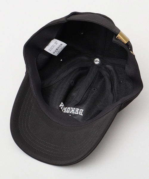 A.M.S.（エーエムエス）の「デコピン刺繍 ポリツイルキャップ 深め（キャップ・メンズ・ブルー/ブラック・FREE）」の14枚目の写真