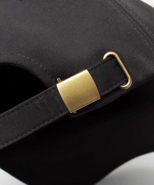 A.M.S.（エーエムエス）の「デコピン刺繍 ポリツイルキャップ 深め（キャップ・メンズ・ブルー/ブラック・FREE）」の6枚目の写真