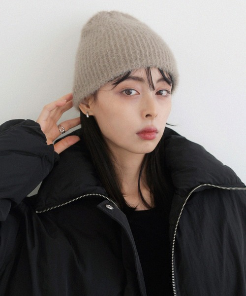 yarn ニット帽　ビーニー OTTO】オットー｜アクリルニット ビーニー(ダブル) - 82-404